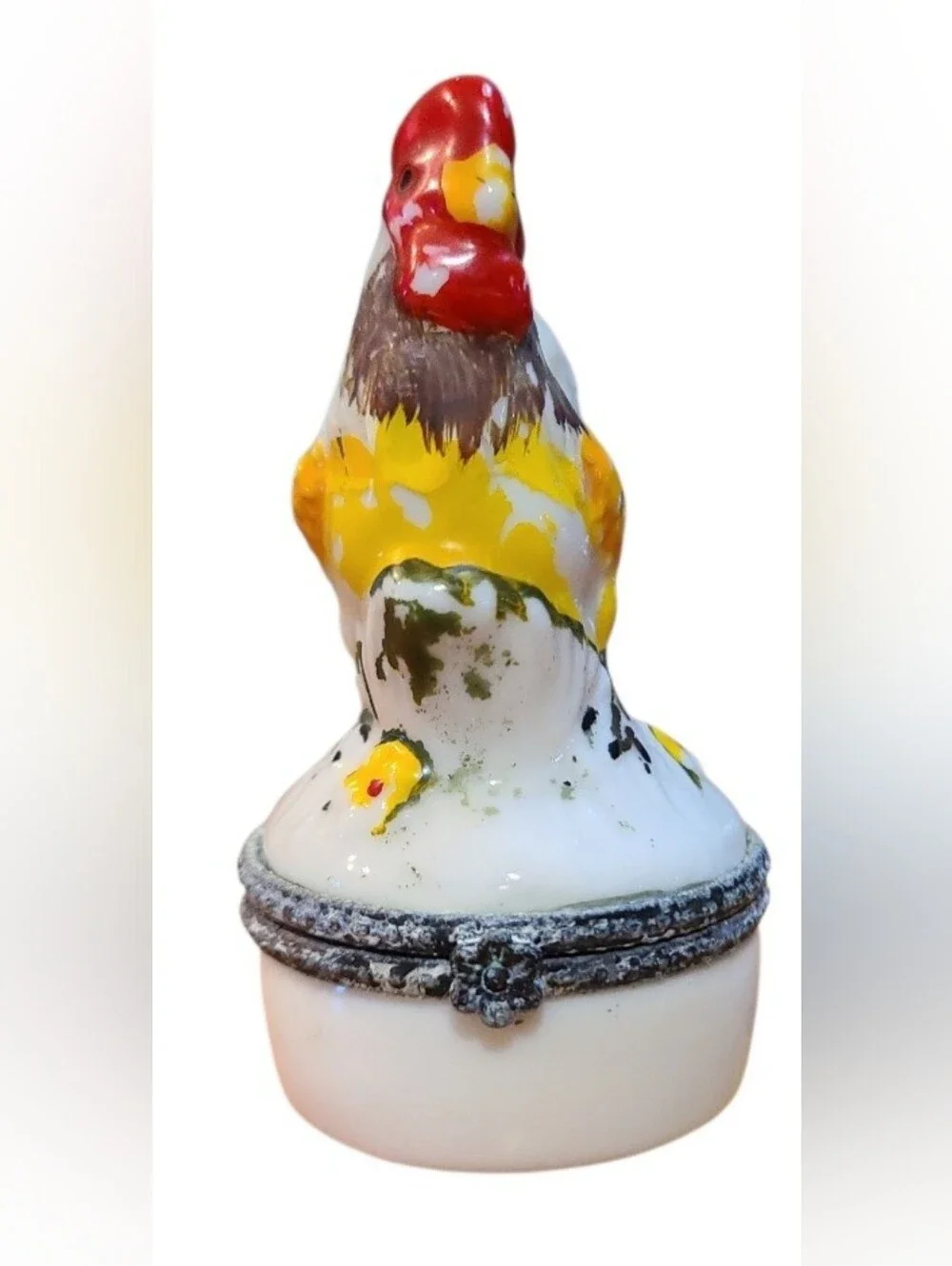 Collectible MINI ROOSTER TRINKET HOLDER